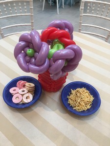 balloon model flowers