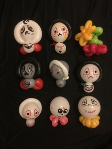 balloon skulls