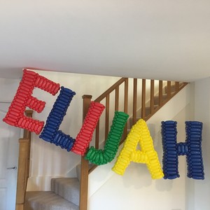 balloon lettering