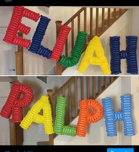 balloon lettering