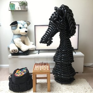 balloon model chess piece