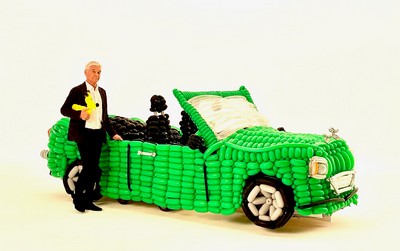 balloon model car