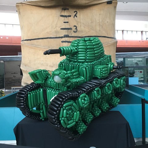 balloon model tank