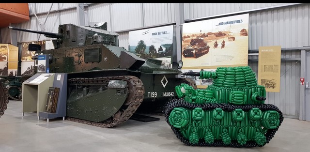 balloon model tank