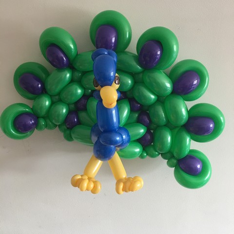 balloon model peaccok