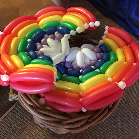balloon model rainbow