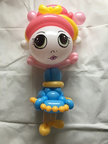 balloon model doll