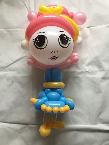 balloon model doll