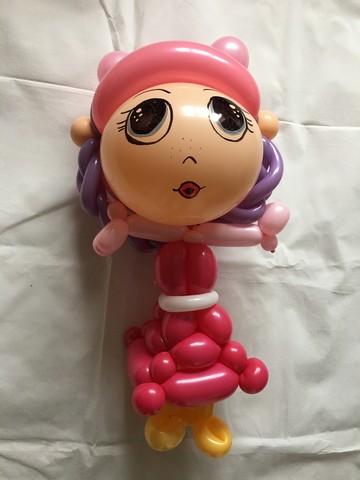 balloon model doll