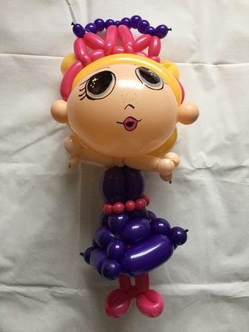 balloon model doll