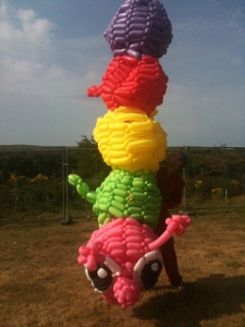 balloon catterpillar