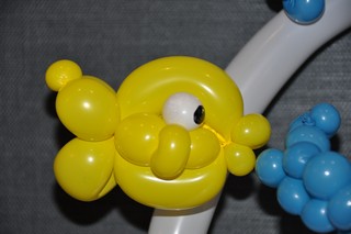 balloon model fish