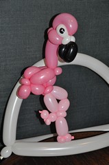 balloon model flamingo