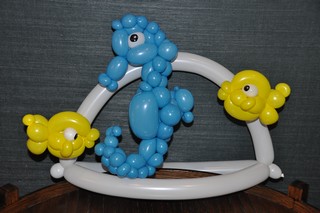 balloon model seahorse