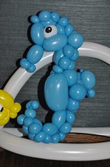 balloon model seahorse