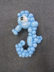 balloon seahorse