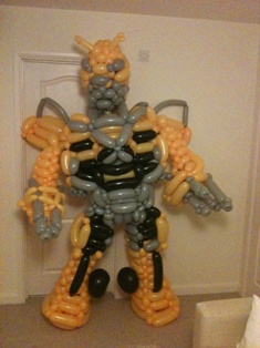 balloon bumble bee transformer