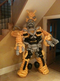 balloon bumble bee transformer