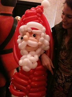 balloon santa