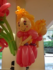 balloon model princess