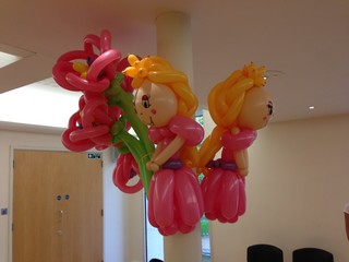 balloon model princess