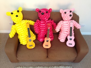 teddy bear ukulele
