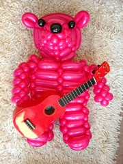 teddy bear ukulele