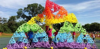 balloon sierpinski pyramid