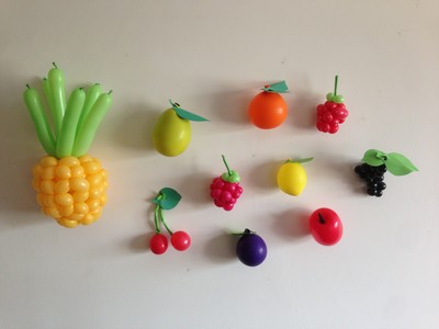 balloon model fruits