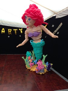 balloon mermaid