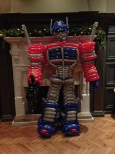 balloon model optimus prime