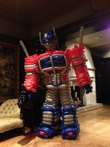 balloon model optimus prime