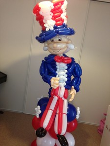 balloon uncle sam