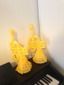 balloon model trumpets