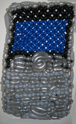 balloon blackberry phone