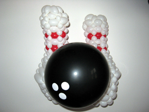 balloon bowling balls