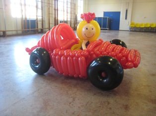 balloon car