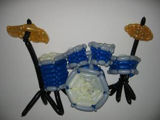 balloon drum kit