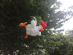 balloon chicken