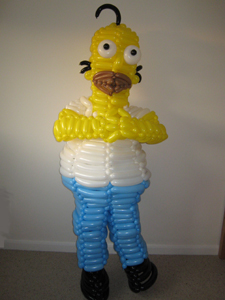 balloon simpsons homer