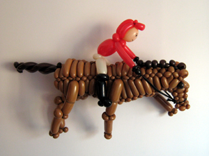 balloon horse