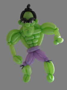 balloon incredible hulk