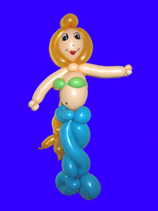 balloon mermaid