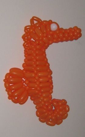 balloon seahorse