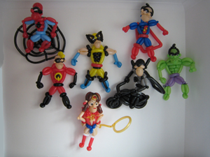 balloon superheroes