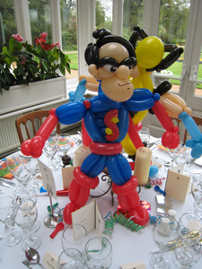 balloon superhero
