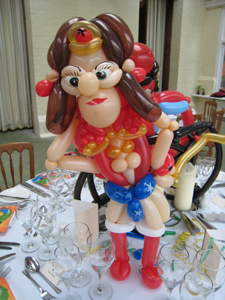 balloon superhero