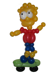 balloon bart simpson