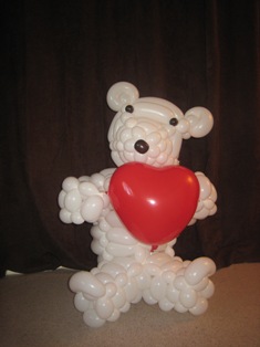 balloon bear heart