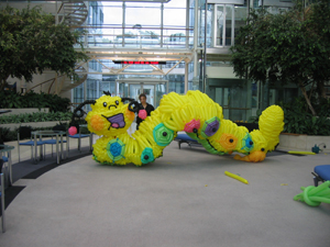 balloon caterpillar